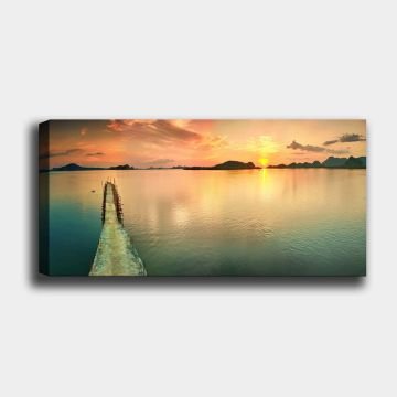 Yatay Kanvas Tablo 40cm x 100cm