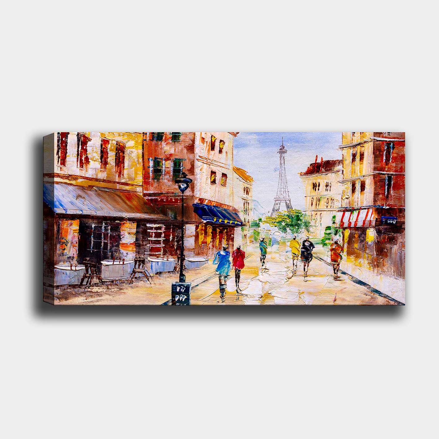 Yatay Kanvas Tablo 30cm x 90cm