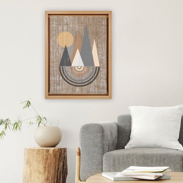 Naturel L Çerçeveli Tablo 36cm x 46cm