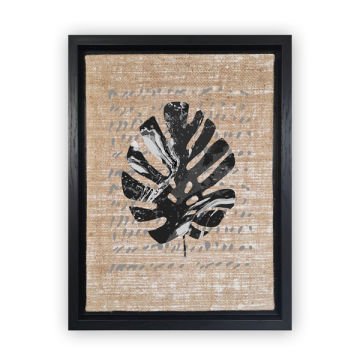 Siyah L Çerçeveli Tablo