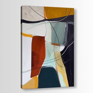 Soyut Kanvas Tablo