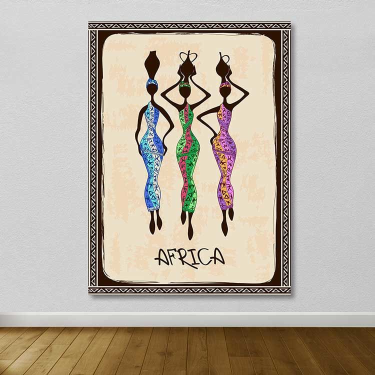 Dev Boyut Kanvas Tablo 100cm x 140cm