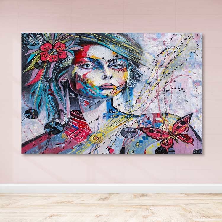 Dev Boyut Kanvas Tablo