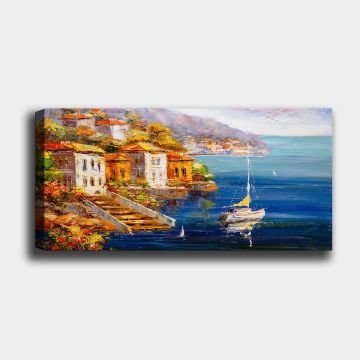 Yatay Kanvas Tablo 60cm x140cm