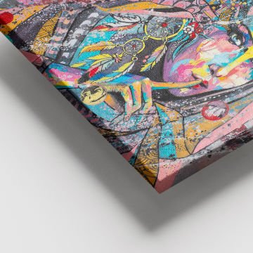 Dev Boyut Kanvas Tablo