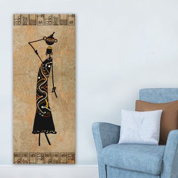 Dikey Kanvas Tablo 40cm x 100cm