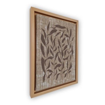Naturel L Çerçeveli Tablo 96cm x 136cm