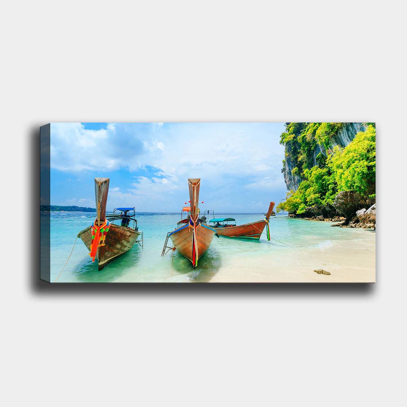 Yatay Kanvas Tablo 30cm x 90cm
