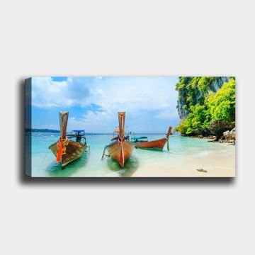 Yatay Kanvas Tablo 30cm x 90cm