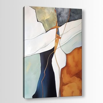 Soyut Kanvas Tablo