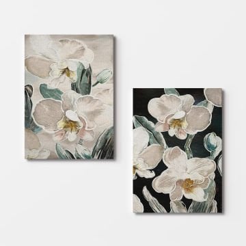 2 Parçalı Kanvas Tablo