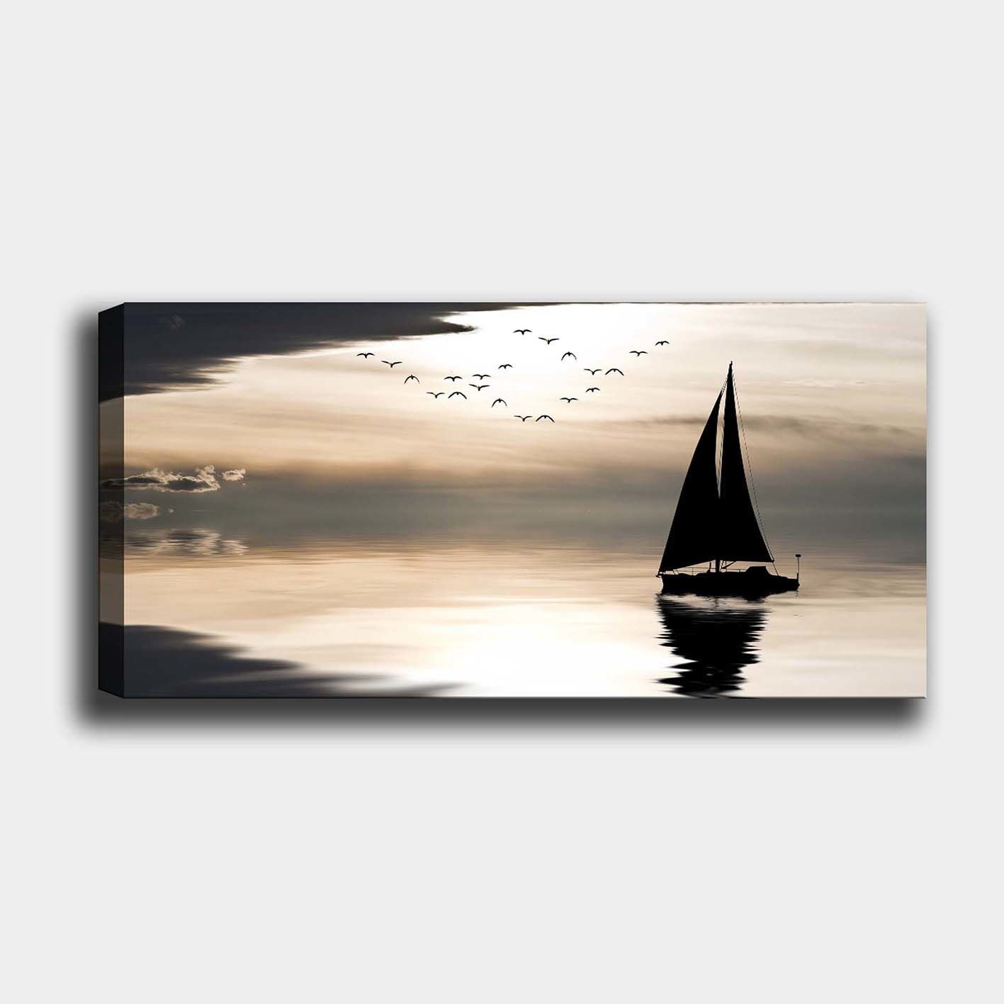 Yatay Kanvas Tablo 60cm x140cm