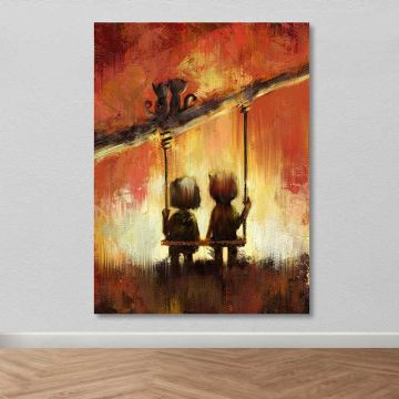 Dev Boyut Kanvas Tablo