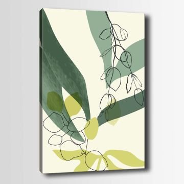 Çiçek Kanvas Tablo 50cm x 70cm