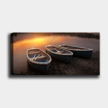 Yatay Kanvas Tablo 40cm x 100cm