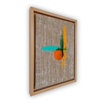 Naturel L Çerçeveli Tablo 46cm x 66cm