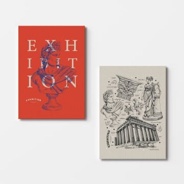 2 Parçalı Kanvas Tablo