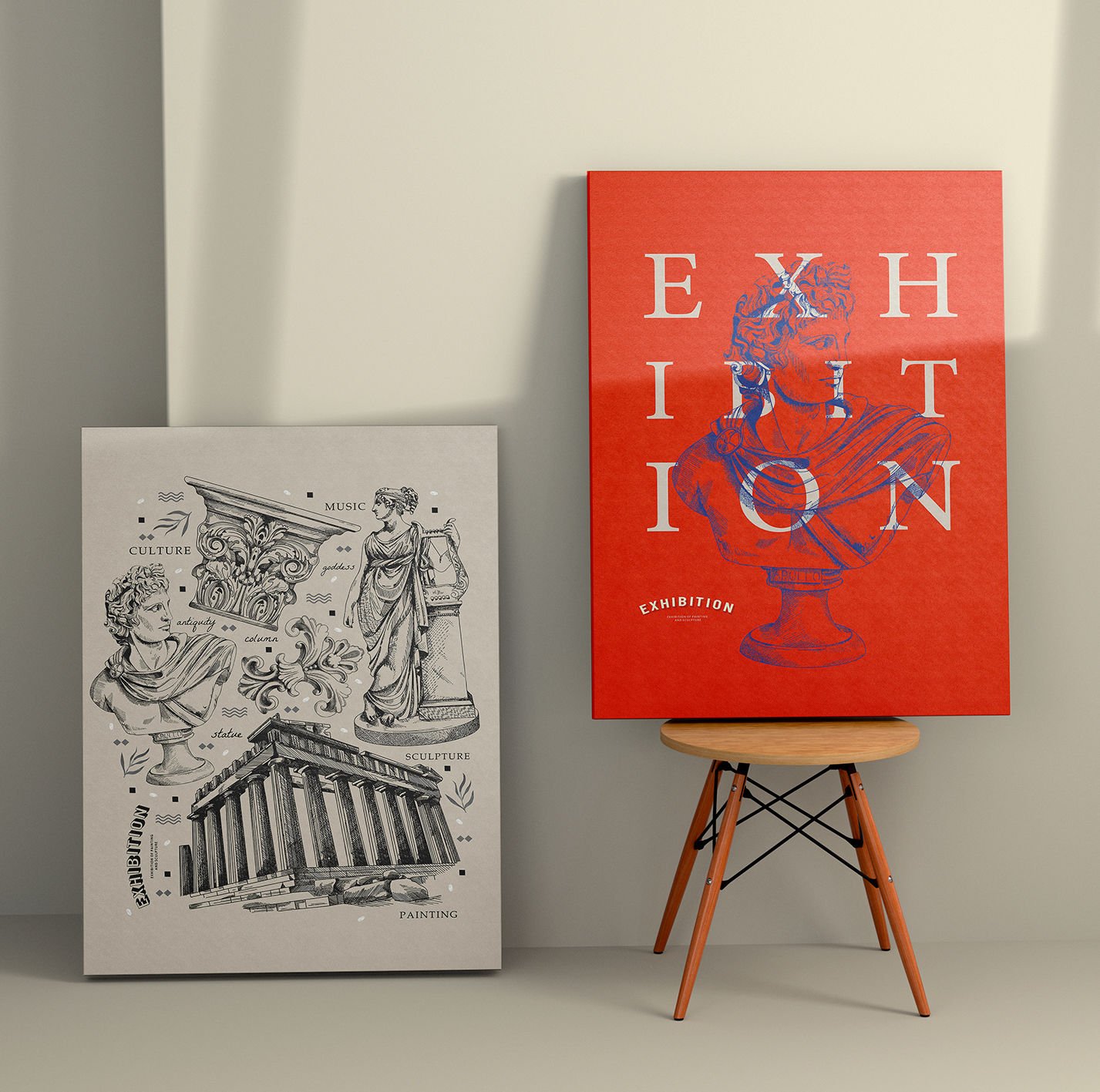 2 Parçalı Kanvas Tablo