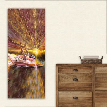 Dikey Kanvas Tablo 50cm x 120cm