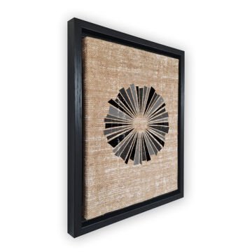 Siyah L Çerçeveli Tablo