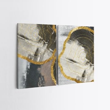 2 Parçalı Kanvas Tablo