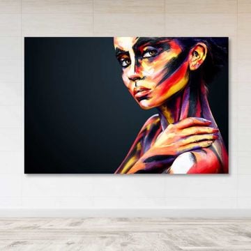 Dev Boyut Kanvas Tablo