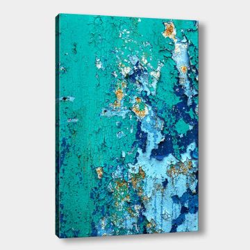 Mavi Soyut Kanvas Tablo 140cm x 200cm