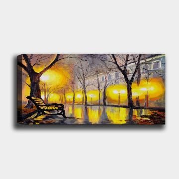 Yatay Kanvas Tablo 40cm x 100cm