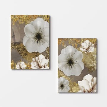 2 Parçalı Kanvas Tablo