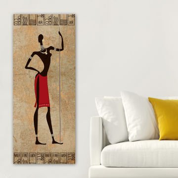 Dikey Kanvas Tablo 30cm x 90cm
