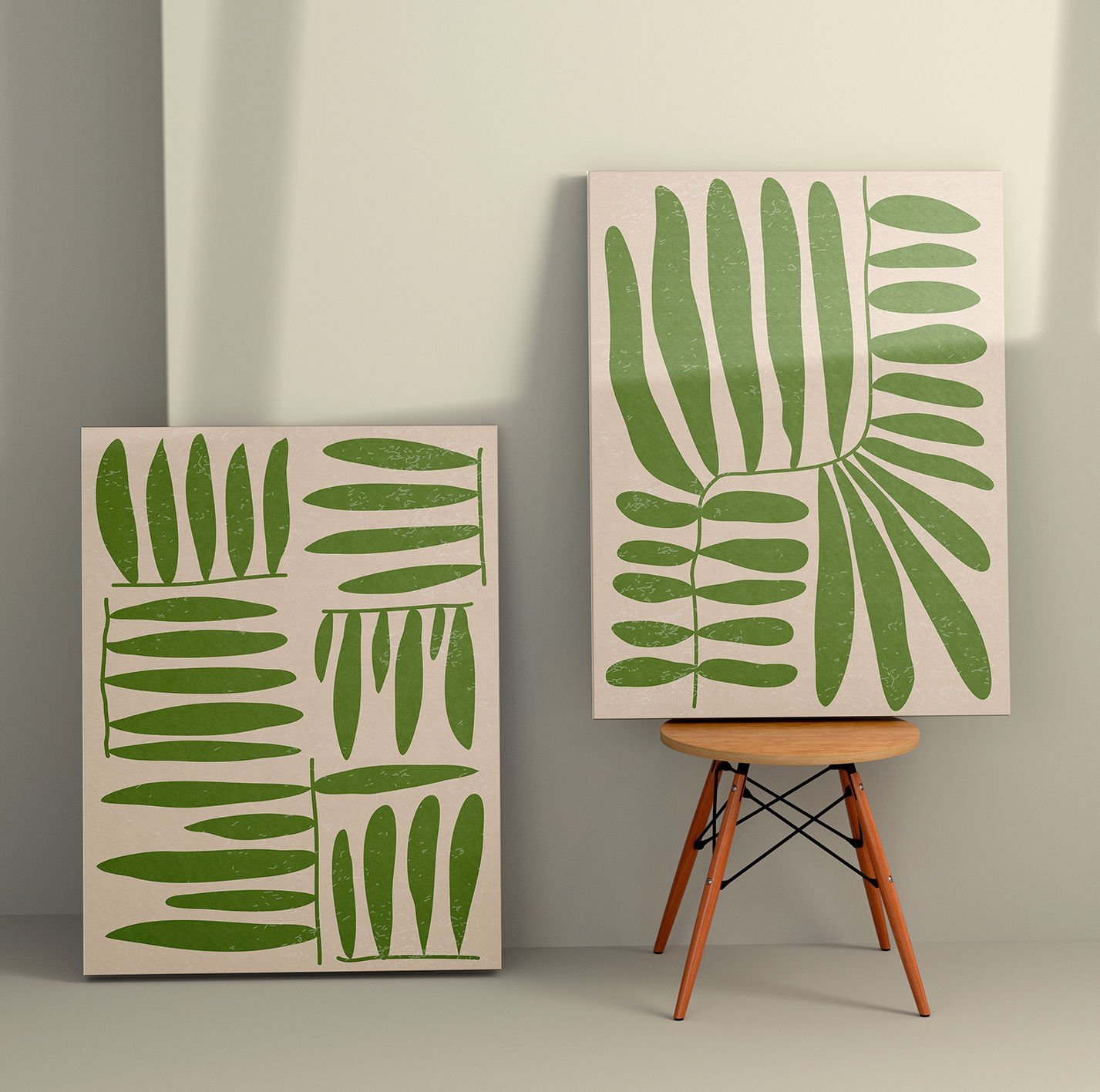 2 Parçalı Kanvas Tablo