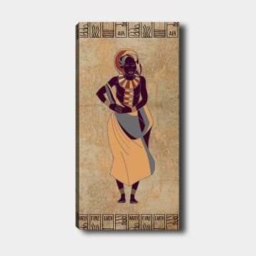 Dikey Kanvas Tablo 50cm x 120cm