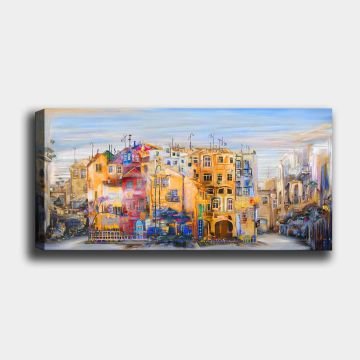 Yatay Kanvas Tablo 40cm x 100cm