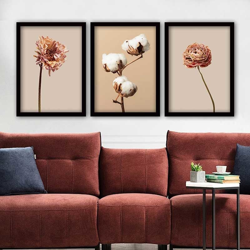 3 Parçalı Çerçeveli Tablo