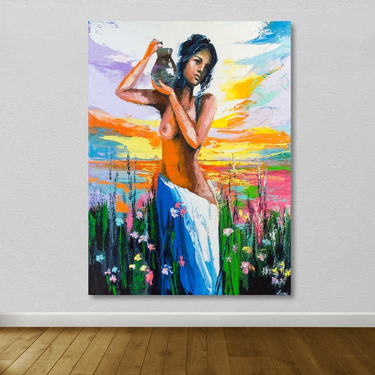 Dev Boyut Kanvas Tablo