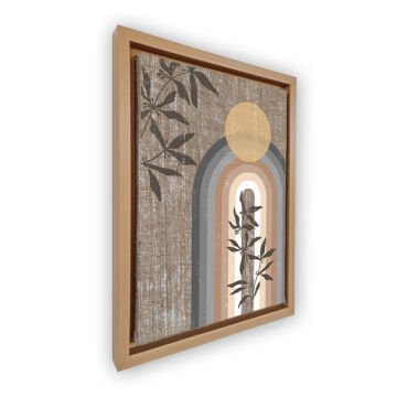 Naturel L Çerçeveli Tablo 46cm x 66cm