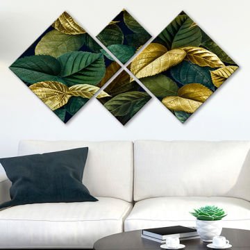 4 Parçalı Mdf Tablo 40cm x 40cm