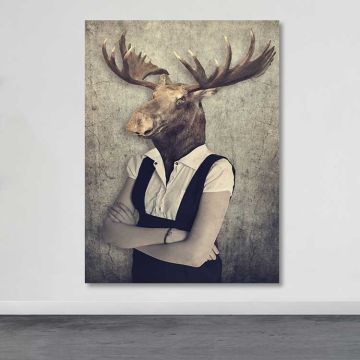 Dev Boyut Kanvas Tablo 100cm x 140cm