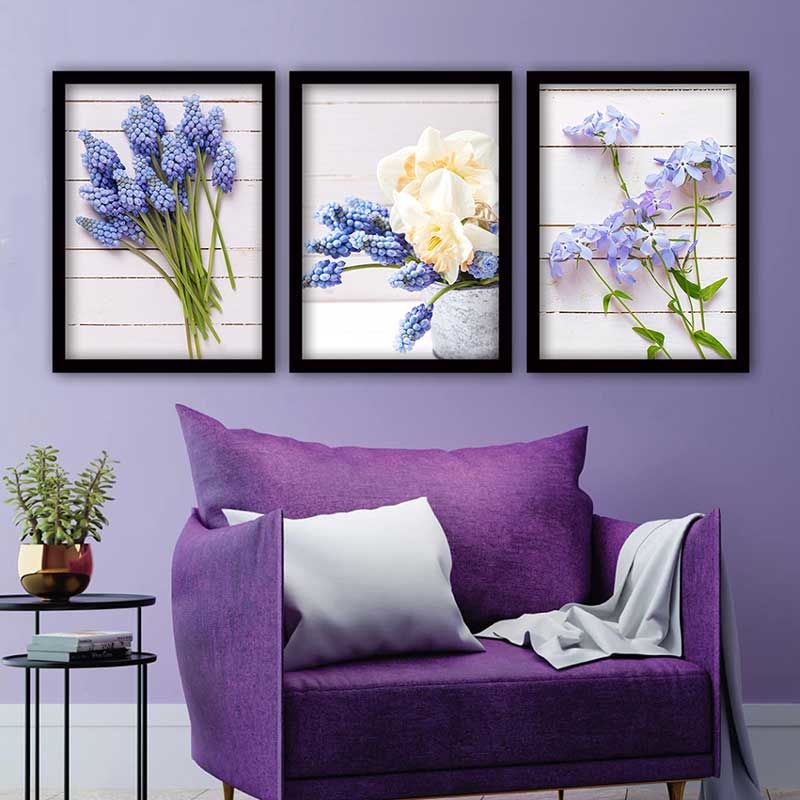 3 Parçalı Çerçeveli Tablo