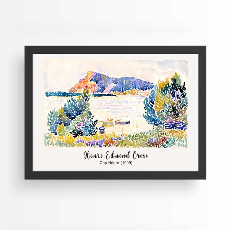 Siyah Çerçeveli Tablolar 55cm x 75cm