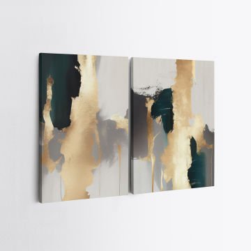 2 Parçalı Kanvas Tablo