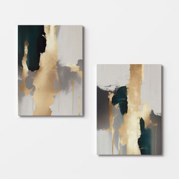 2 Parçalı Kanvas Tablo