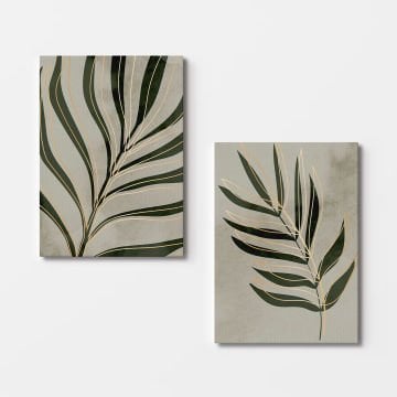 2 Parçalı Kanvas Tablo