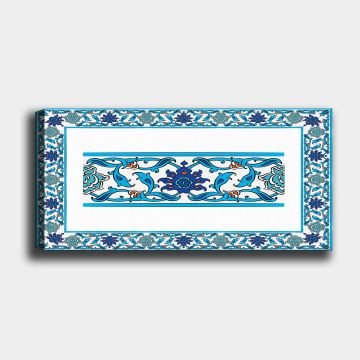 Yatay Kanvas Tablo 60cm x140cm