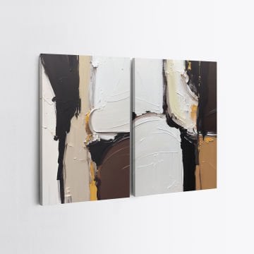 2 Parçalı Kanvas Tablo