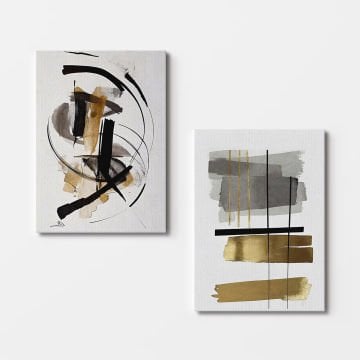 2 Parçalı Kanvas Tablo