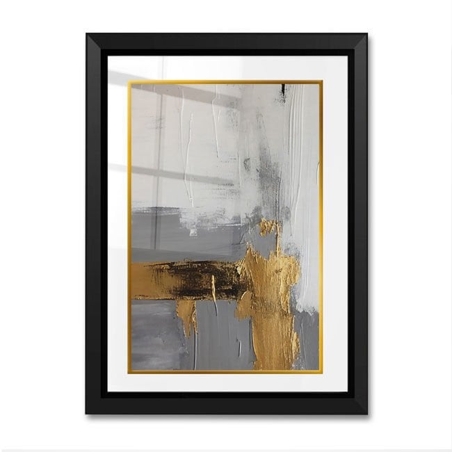 Çerçeveli Cam Paspartulu Tablo