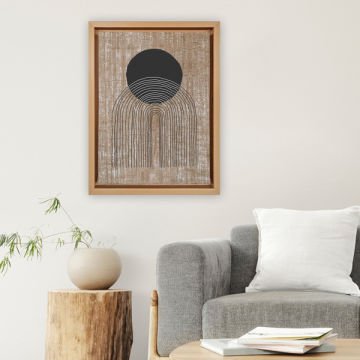 Naturel L Çerçeveli Tablo 36cm x 46cm