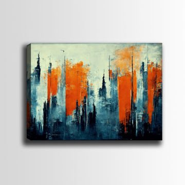 Dekoratif Kanvas Tablo 30cm x 40cm
