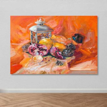 Dev Boyut Kanvas Tablo 100cm x 140cm